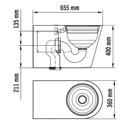 SN0105C | Inodoro