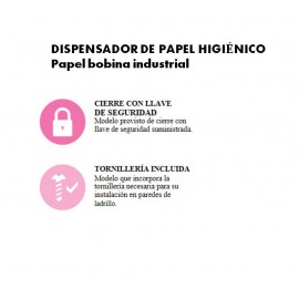 PR0513 | Dispensador Papel Bobina 230 mm