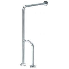 BSI020CS | Barra de apoyo a pared / suelo con 3 puntos de anclaje