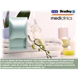 2A01 | Dispensador Empotrado de papel rollo, Bradley