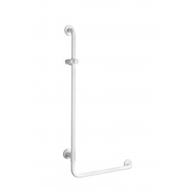 G01JOR01W1 | Barra de apoyo con ángulo de 90º y soporte ducha de 660 x 1200 mm
