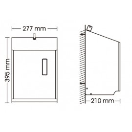 DT0206ACS | Dispensador de papel rollo automático