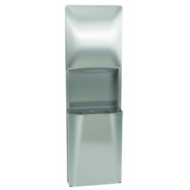 2A15-1136 | Unidad combinada con dispensador de papel toalla de rollo manual y papelera